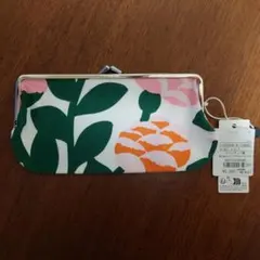 マリメッコ Pieni Green Green がま口ポーチ