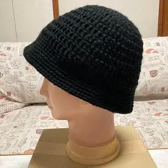 139【手編み】クラッシャーハット、バケットハット、ニット帽