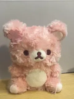 桜リラックマ　ローズボアぬいぐるみ