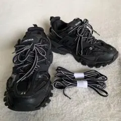BALENCIAGA トラックトレーナー　ブラック　スニーカー　41 27cmのサムネイル