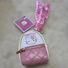 ハローキティ ミニチャームキルティングポーチ