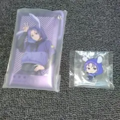 ブルーロック カラビナ付きミニクリアポーチ casual bunny 御影玲王