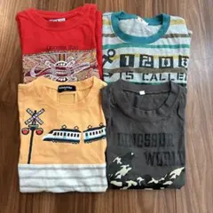 Tシャツ　まとめ売り　4枚　男の子　半袖　夏服