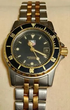 609【美品】 タグホイヤー時計プロフェッショナルWD1410 レディース