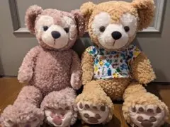 ダッフィー、シェリーメイぬいぐるみセット