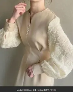 ウエストタックワンピース