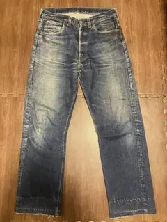 3.4WASH】真紺 501 66前期 36×31 スーパーヒゲ リーバイス - メルカリ