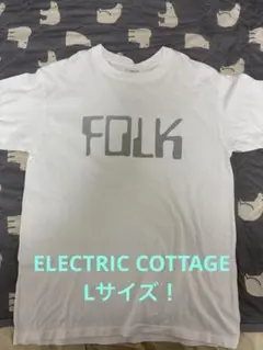 希少 未使用】エレクトリックコテージ 地球 Tシャツ M 白 藤原ヒロシ