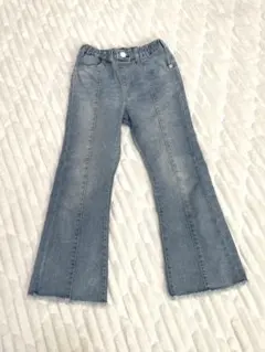 フレアパンツ 130サイズ ライトブルー