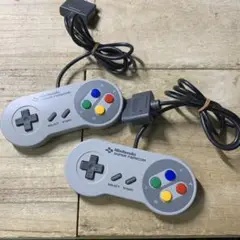 スーパーファミコン　コントローラー 2個セット