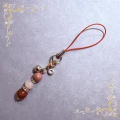 願いを後押しするパワーストーンの手作りストラップミニ版（良縁引寄せ・恋愛運など）