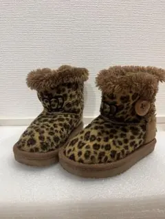 BABYDOLL ヒョウ柄ブーツ　14cm