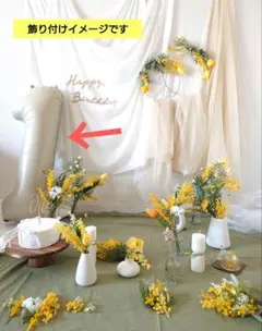 【匿名配送】数字バルーン 1【誕生日】