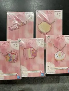 おジャ魔女どれみ　一番くじ　マジカルスイーツアクリルチャーム　5点セット