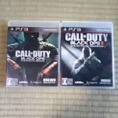 PS3ソフト　コールオブデューティブラックオプス　セット