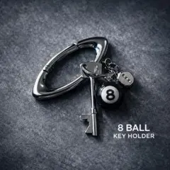 8ボール キーホルダー 韓国風 ユニセックス バッグチャーム