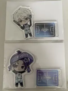 ブルーロック ラウンドワン アクリルスタンド ちびキャラ　凪誠士郎　御影玲王