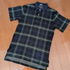 Polo by Ralph Lauren チェック柄ポロシャツ M