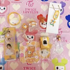 TWICE ジヒョ ガチャガチャ カードホルダー ラバーバンド ファミマくじ
