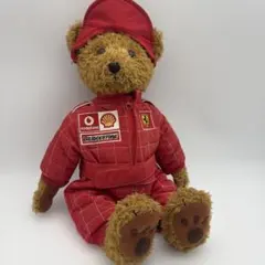 激レア☆Ferrari ぬいぐるみ レーススーツ 約40cm - メルカリ