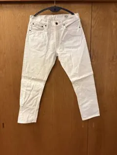 orSlowオアスロウ Lot 107 ホワイトデニムパンツ　Mサイズ