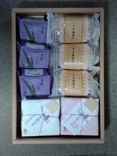 日本橋屋長兵衛　和菓子セット 8個入り 白玉あんも、最中、菖蒲しぐれ