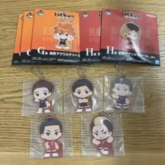 一番くじ 劇場版ハイキュー!! ゴミ捨て場の決戦２　H賞　アクリルチャーム