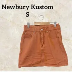 早い者勝ち✨Newbury Kustom 【S】オレンジ ミニスカート 秋服