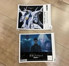 閃光のハサウェイ オリジナルラベル缶 ステッカー　2枚セット ガンダム
