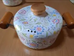 エジリー ルピナス ホーロー鍋 両手鍋 約17.5cmのサムネイル