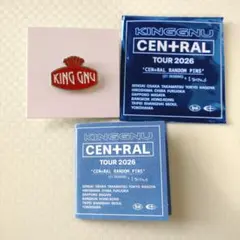 kingGnu CEN+RALオフィシャルツアーグッズ シークレット ピンバッジ