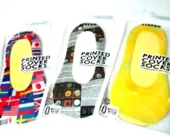 ソックス　PRINTED COVER SOCKS 23-25cm