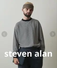 ＜Steven Alan＞ BORDER LONG SLEEVE カットソー