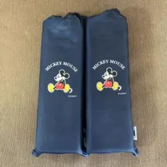 ミッキーマウス 折りたたみキャンプ用座布団 ネイビー