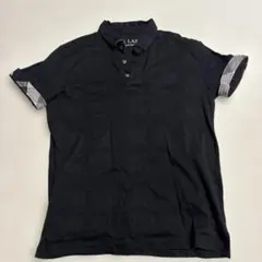 【新品未使用】BLACK LABEL CRESTBRIDGE ポロシャツ　M 一部店舗限定】パーシャルチェックポロシャツ