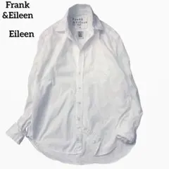 希少✨フランク&アイリーン EILEEN 白シャツ USA製イタリアコットンM
