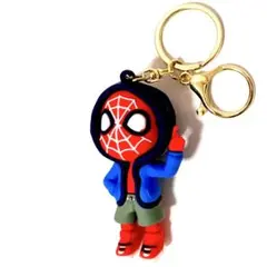 【新品】（希少品）Spider Manフィギュアキーホルダー