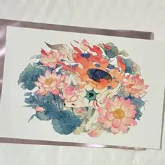 大神20th おはるちゃん 花咲く筆しらべ アクリルマグネット アマテラス
