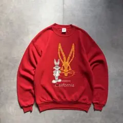 90s Velva Sheen USA製 バッグスバニー ルーニーテューンズ
