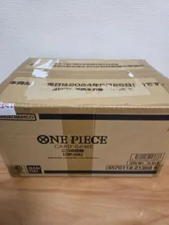 新品 未開封 ワンピースカード 二つの伝説　OP-08 カートン