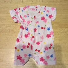 甚平オール　ホットビスケッツ(ミキハウス) SSサイズ(50〜60cm)