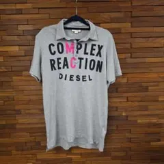 DIESEL ポロシャツ グレー COMPLEX REACTIONのサムネイル
