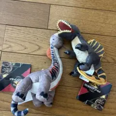 ジュラシック・ワールド ぬいぐるみ2体セット