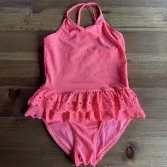 値下げ！▪️Ｈ＆Ｍ▪️ワンピース水着▪️120〜130ぐらい▪️ネオンピンク