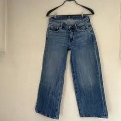 GAP デニム ワイドパンツ