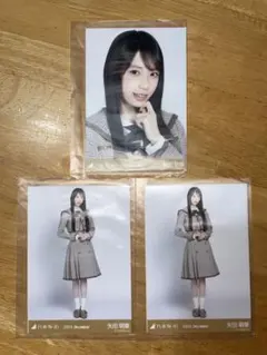 矢田萌華 40th制服 生写真 乃木コレ 2種3枚