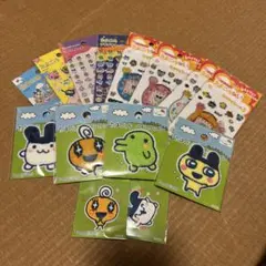 たまごっち パイルワッペン キラキラシール セット