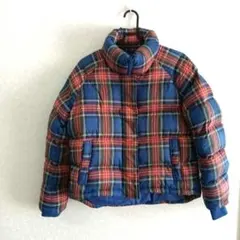 JWANDERSON タータンチェック柄ダウンジャケット