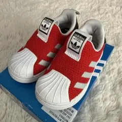 adidas スニーカー キッズスニーカー 赤 靴