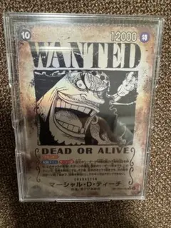 ⭐︎激安⭐︎ワンピースカードゲーム    マーシャル・D・ティーチ 手配書 SP